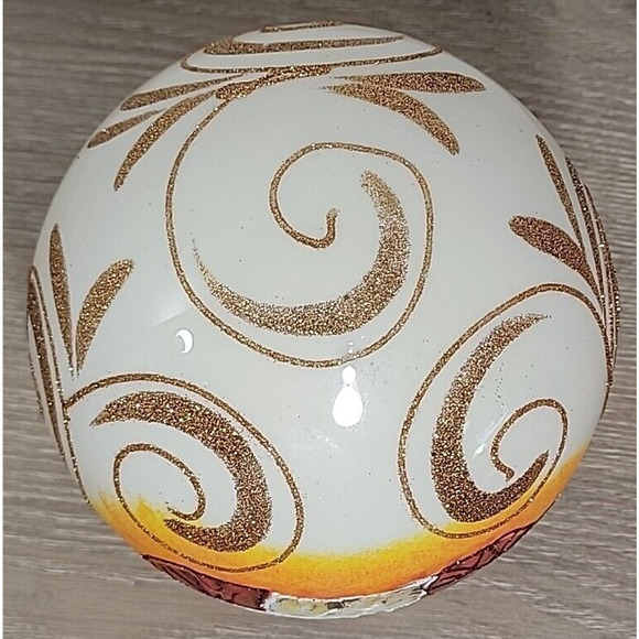 RARE VITBIS Poland Large Blown Glass Noel Christmas Ornament Collection Santa - Picture 6 of 7